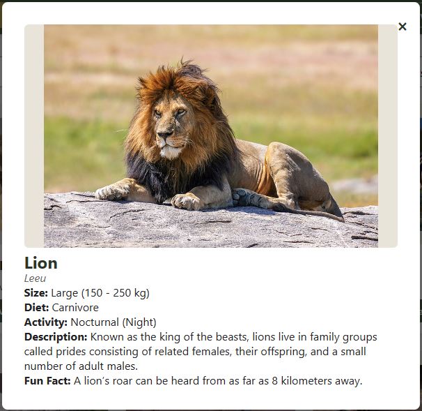 Animal Facts